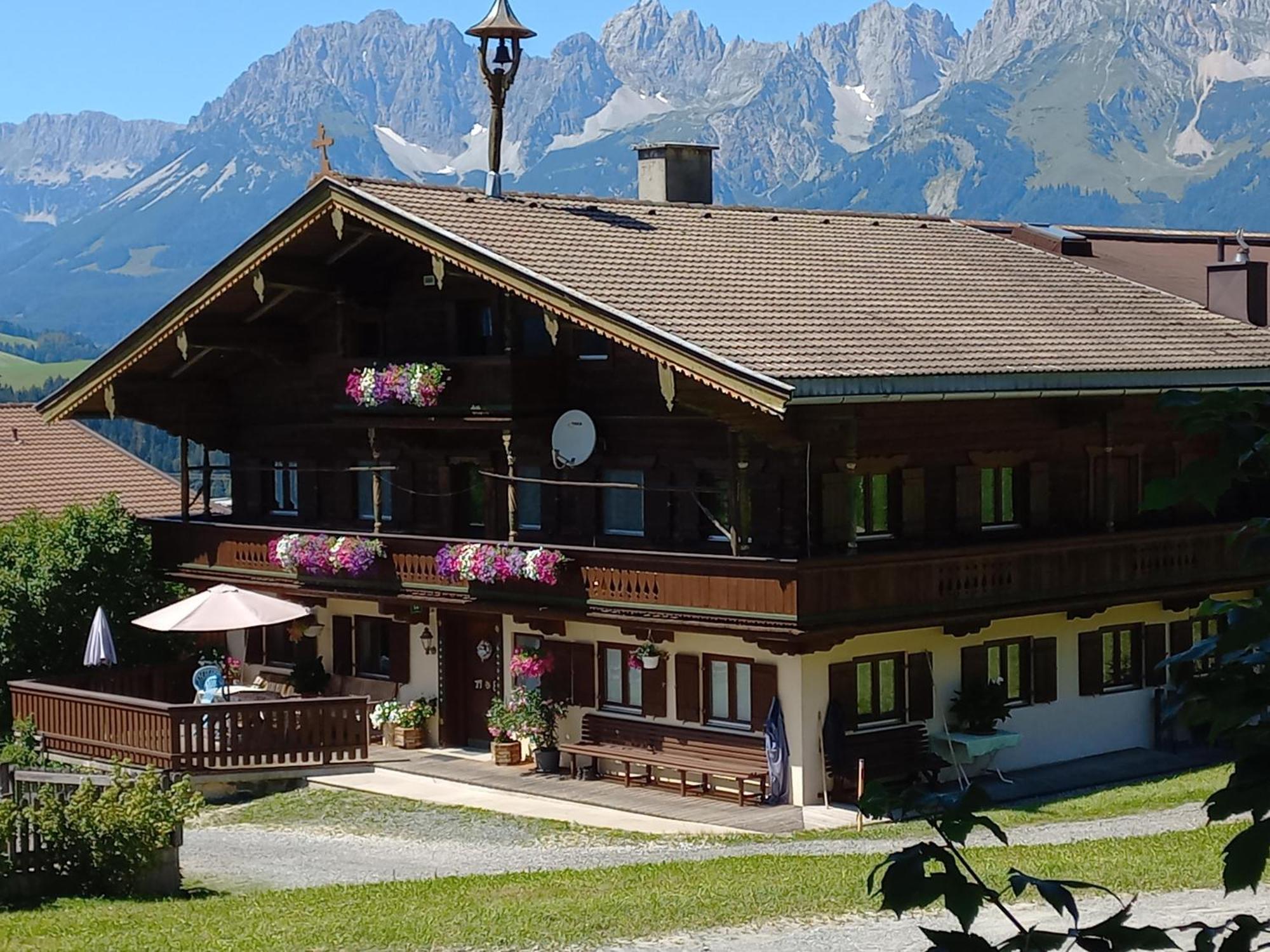 Schiessling Hof Villa Oberndorf in Tirol Exteriör bild